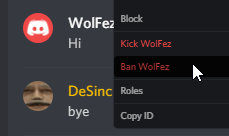 hi bye instaban